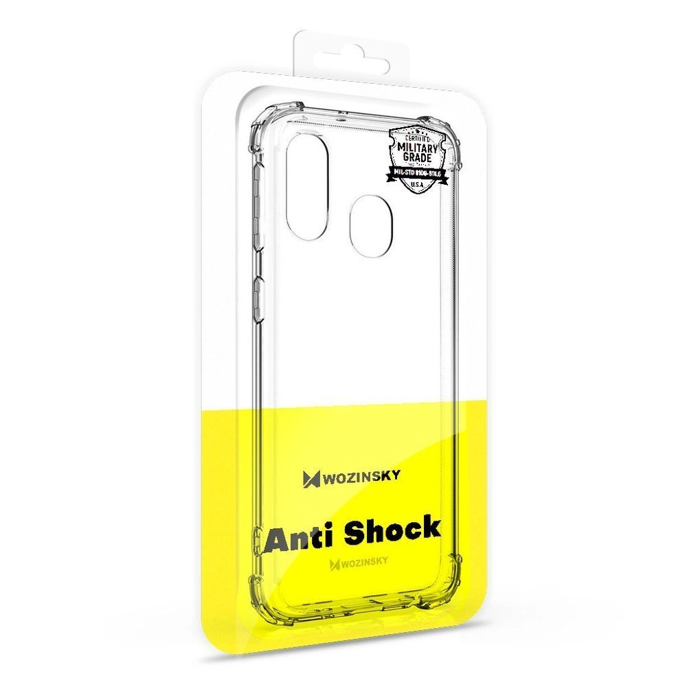 Wozinsky Anti Shock durable case with Military Grade Protection for Samsung Galaxy M51 transparenteng