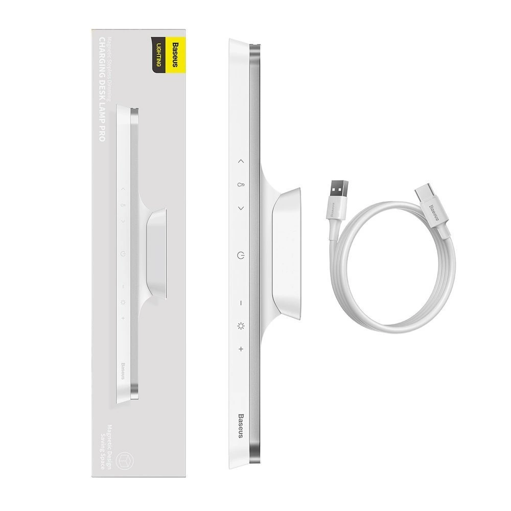 Baseus magnetic LED bedside lamp lamp for home kitchen room white (DGXC-02)eng