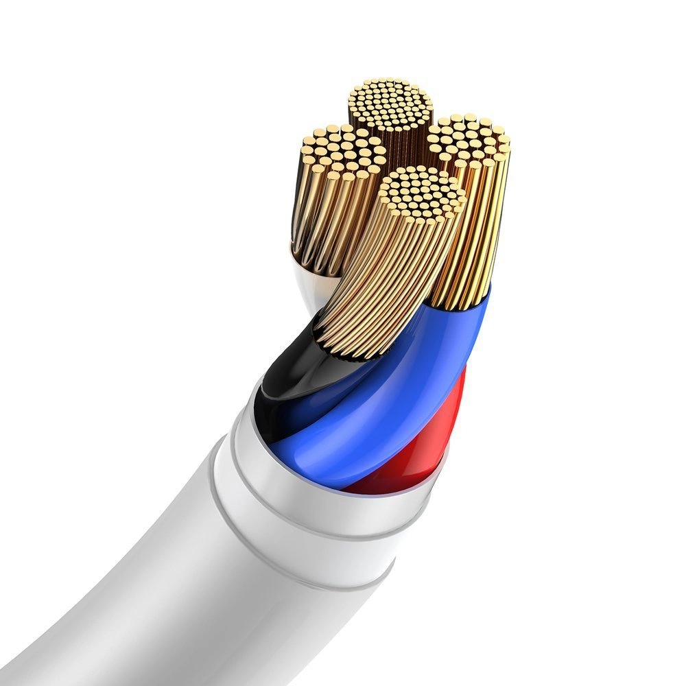 Baseus 2x USB cable - Lightning fast charging Power Delivery 1.5 m white (TZCALZJ-02)eng
