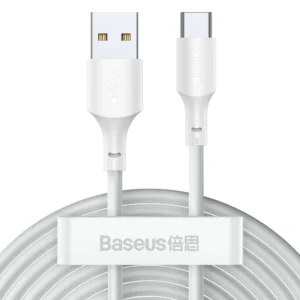 Baseus 2x USB cable - USB Type C fast charging Power Delivery Quick Charge 40 W 5 A 1.5 m white (TZCATZJ-02)eng