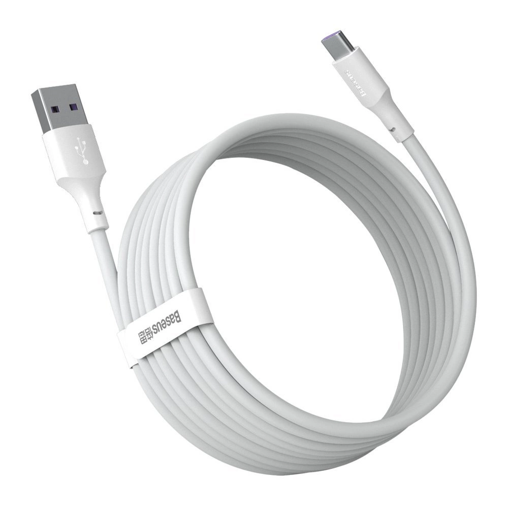 Baseus 2x USB cable - USB Type C fast charging Power Delivery Quick Charge 40 W 5 A 1.5 m white (TZCATZJ-02)eng