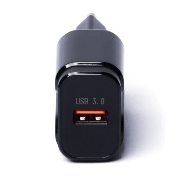 Wozinsky USB 3.0 wall charger black (WWC-B02)eng