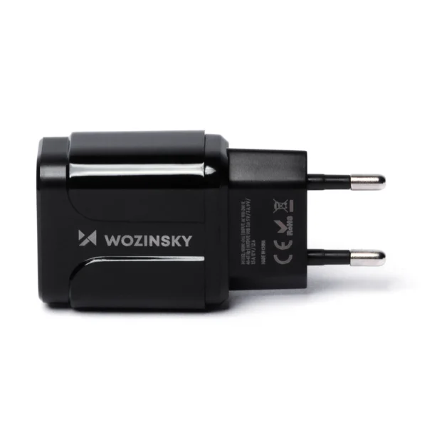 Wozinsky USB 3.0 wall charger black (WWC-B02)eng