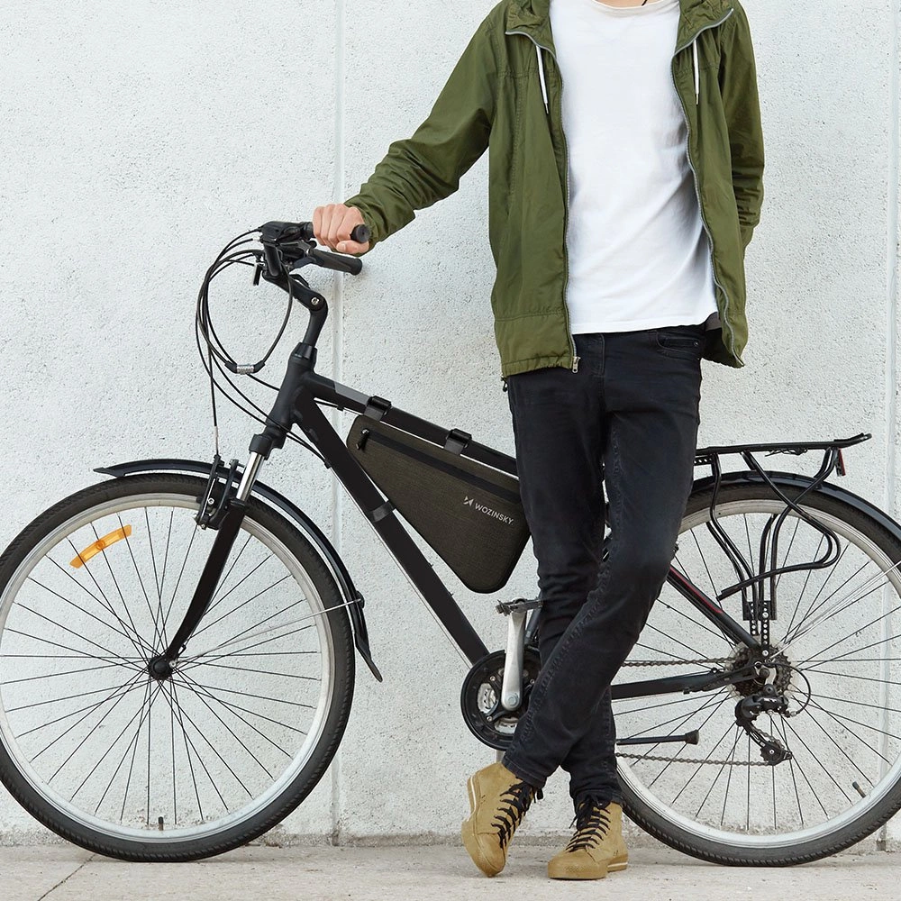Wozinsky bicycle frame bag 3.5 l gray (WBB15BK)eng