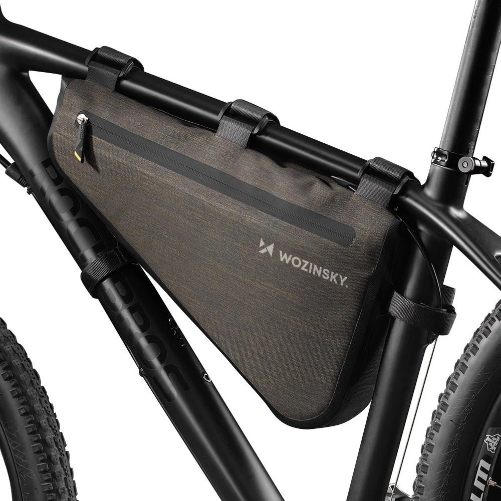 Wozinsky bicycle frame bag 3.5 l gray (WBB15BK)eng