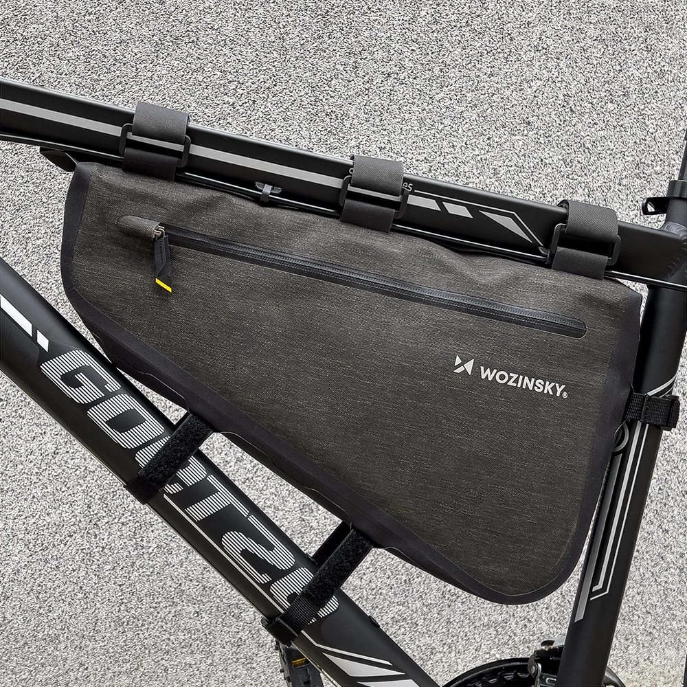 Wozinsky bicycle frame bag 3.5 l gray (WBB15BK)eng