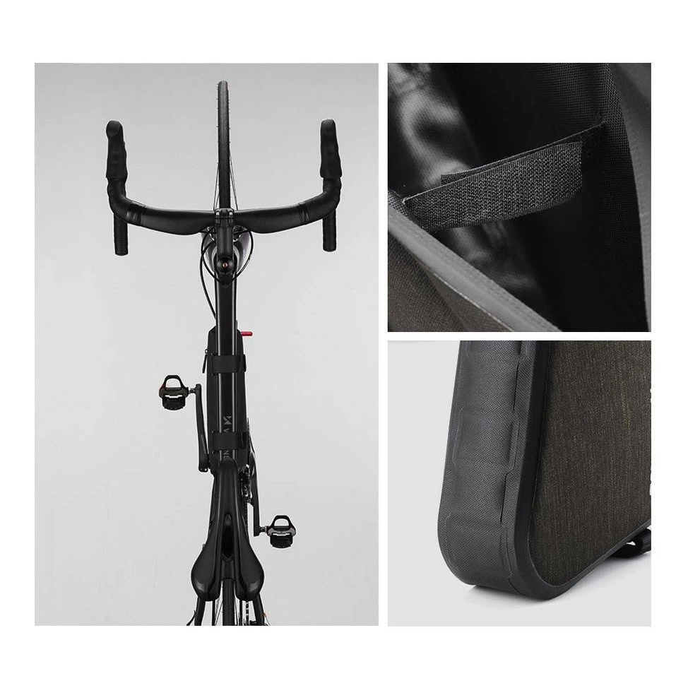 Wozinsky bicycle frame bag 3.5 l gray (WBB15BK)eng
