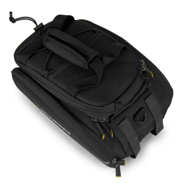 Wozinsky roomy bike carrier bag 35L (rain cover included) black (WBB19BK)eng