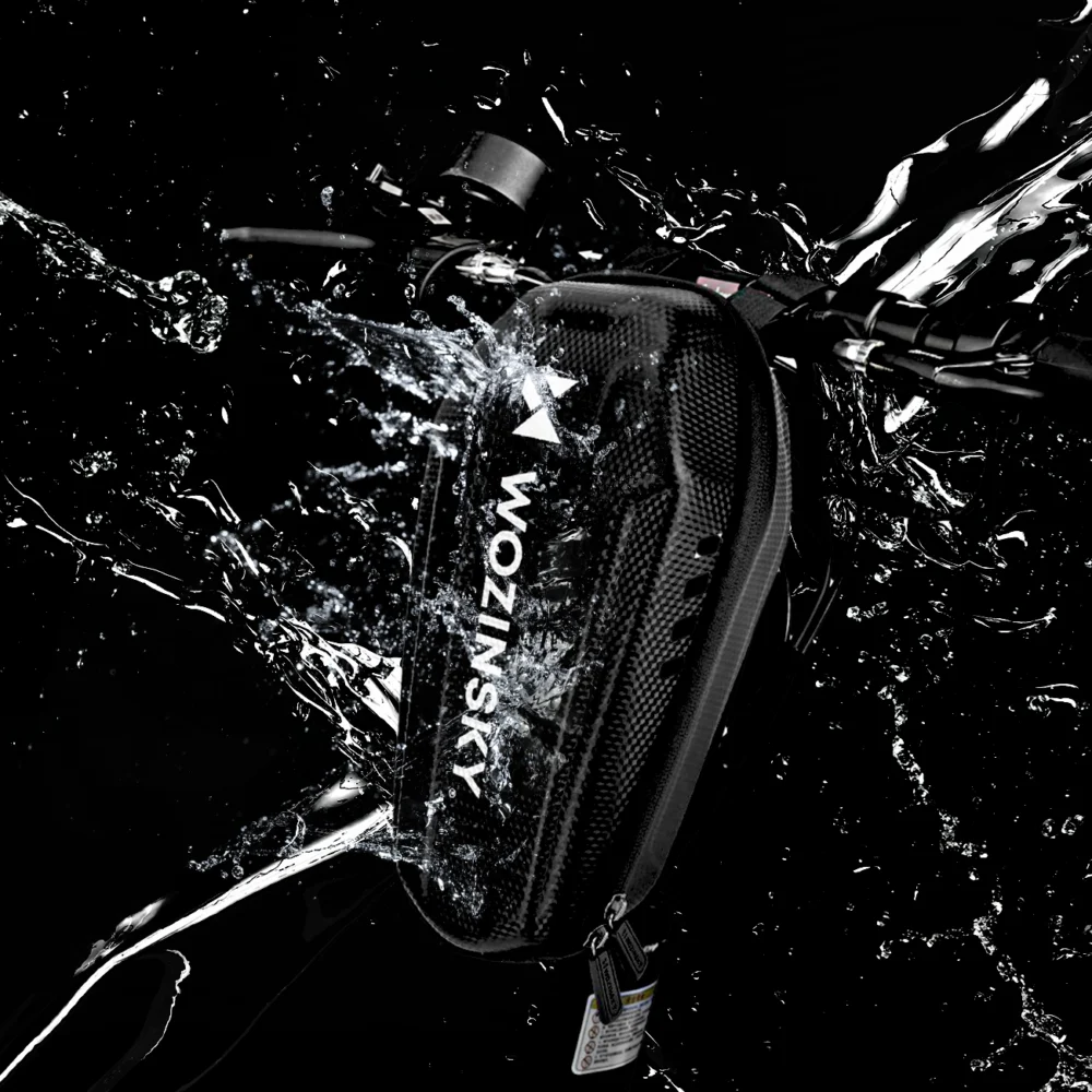 Wozinsky waterproof scooter handlebar bag 2l handlebar bag black (WSB3BK)eng