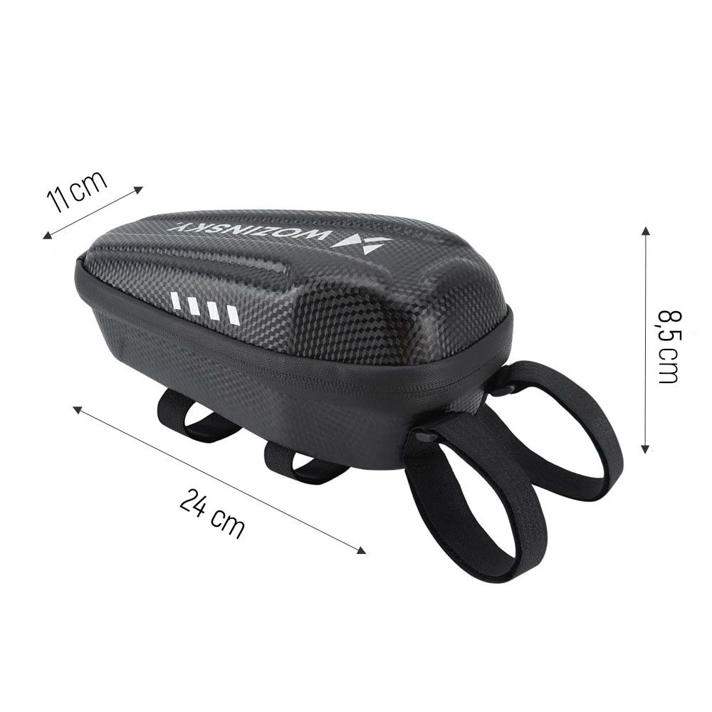 Wozinsky waterproof scooter handlebar bag 2l handlebar bag black (WSB3BK)eng