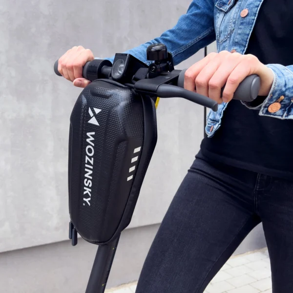 Wozinsky waterproof scooter handlebar bag 3l handlebar bag black (WSB4BK)eng