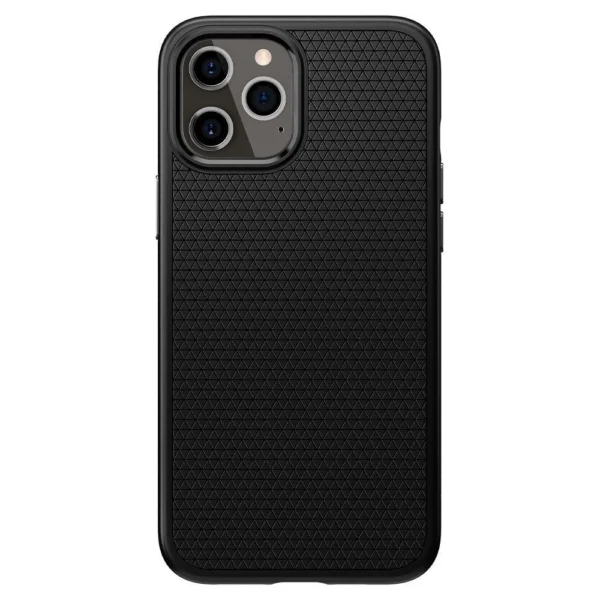 Spigen Liquid Air Case for iPhone 12 / iPhone 12 Pro - Matte Blackeng