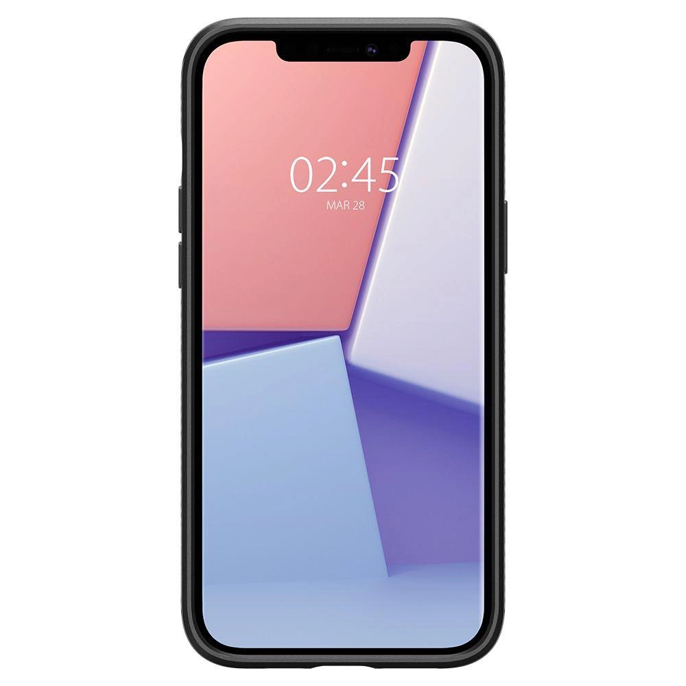 Spigen Liquid Air Case for iPhone 12 / iPhone 12 Pro - Matte Blackeng