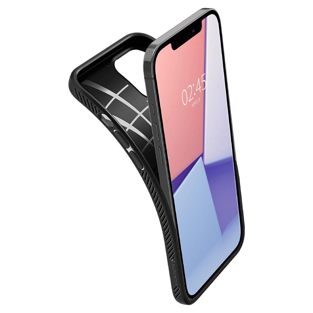 Spigen Liquid Air Case for iPhone 12 / iPhone 12 Pro - Matte Blackeng