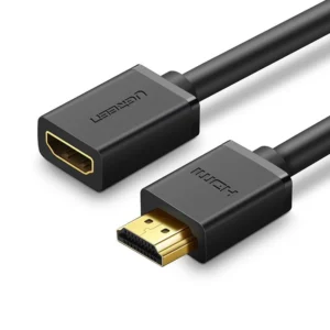 Ugreen HD107 10140 HDMI (Male) - HDMI (Female) 4K Cable 0.5 m - Blackeng