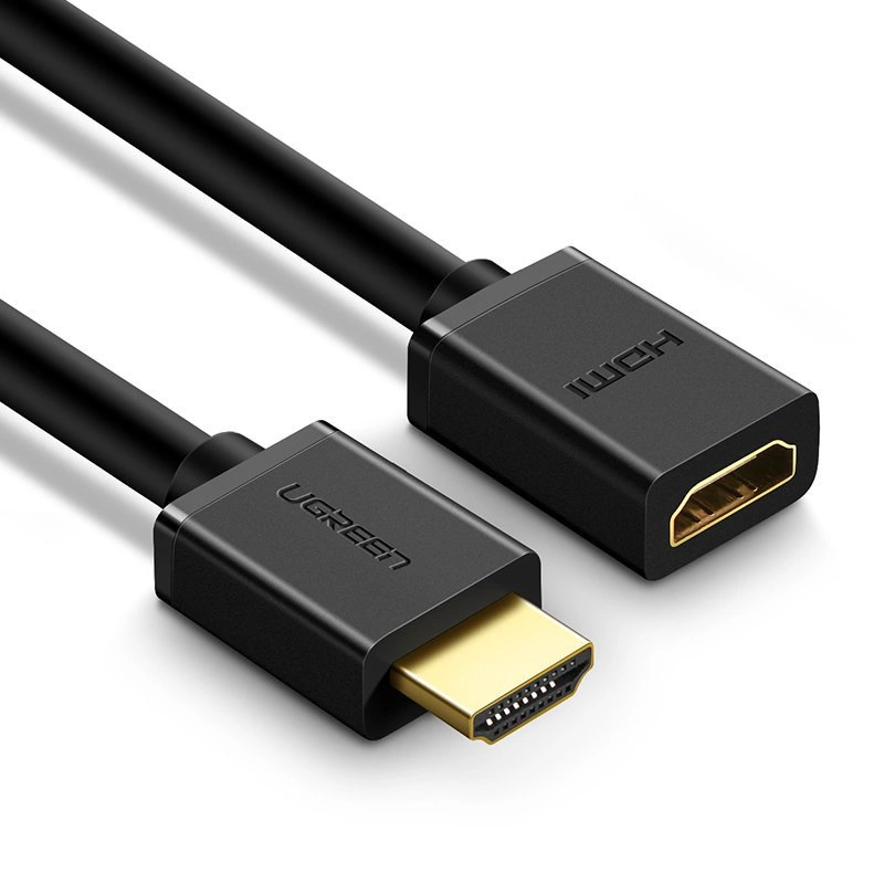 Ugreen HD107 10140 HDMI (Male) - HDMI (Female) 4K Cable 0.5 m - Blackeng