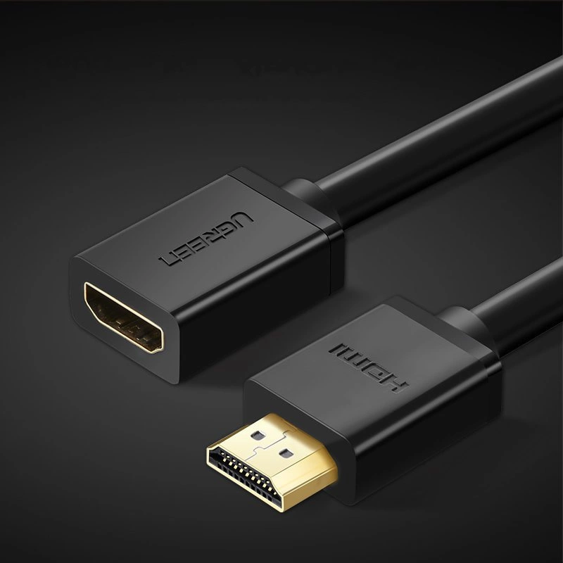 Ugreen HD107 10140 HDMI (Male) - HDMI (Female) 4K Cable 0.5 m - Blackeng