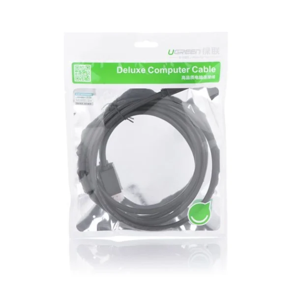 Ugreen unidirectional DisplayPort to HDMI Cable 4K 30Hz 32 AWG 1.5m Black (DP101 10239)eng