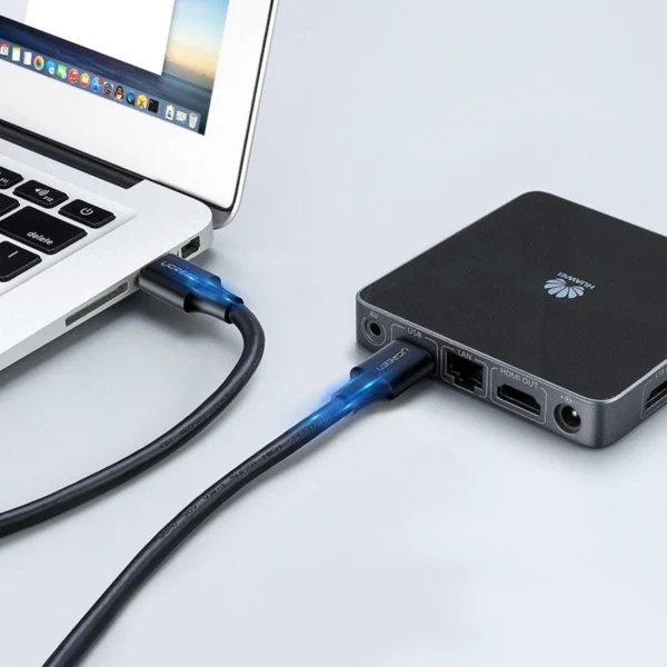Ugreen US128 10370 USB-A 3.0 / USB-A 3.0 5Gb/s cable 1m - blackeng
