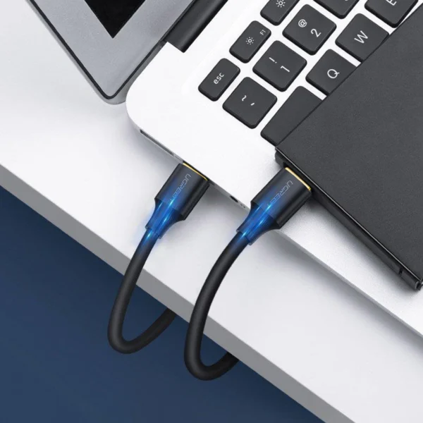 Ugreen US128 10370 USB-A 3.0 / USB-A 3.0 5Gb/s cable 1m - blackeng