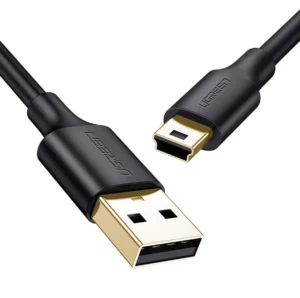 Ugreen cable USB - mini USB 480 Mbps cable 1.5 m black (US132 10385)eng