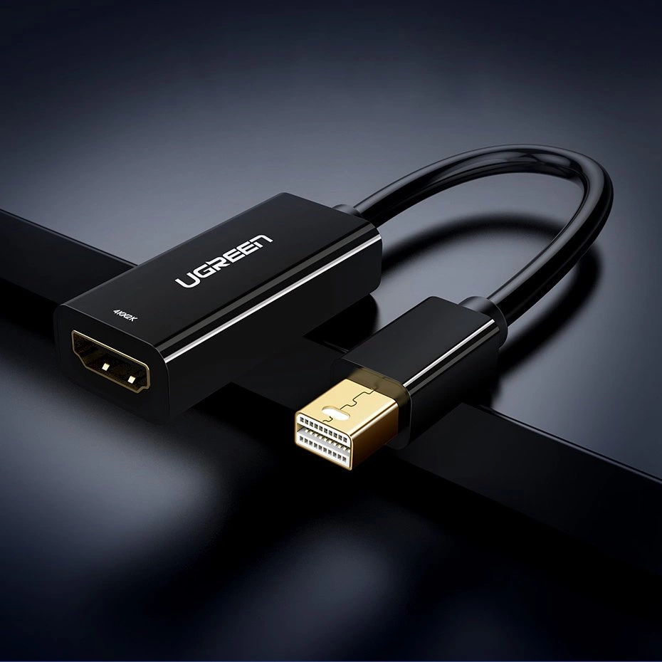 Ugreen MD112 10460 mini DisplayPort (male) / HDMI (female) FHD 1080p adapter - whiteeng