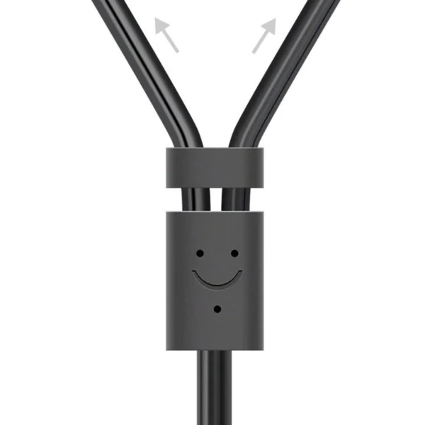 Ugreen AV102 10561 audio mini jack cable 3.5mm (female) - 2RCA (male) 0.25m - grayeng