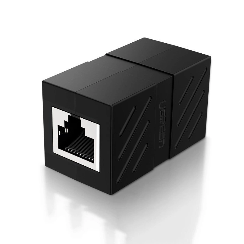 Ugreen Network Connector Ethernet RJ45 10 Gbps Network Cable Connector Black (NW114 20390)eng