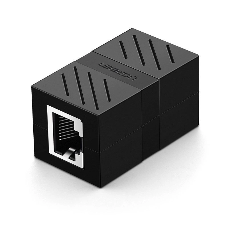 Ugreen Network Connector Ethernet RJ45 10 Gbps Network Cable Connector Black (NW114 20390)eng