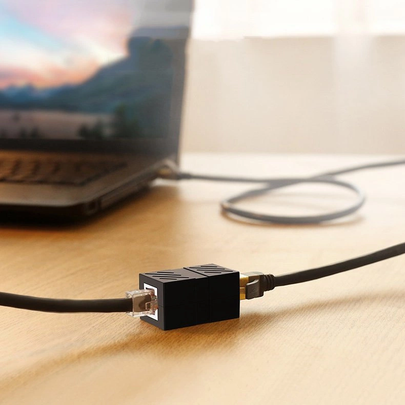 Ugreen Network Connector Ethernet RJ45 10 Gbps Network Cable Connector Black (NW114 20390)eng
