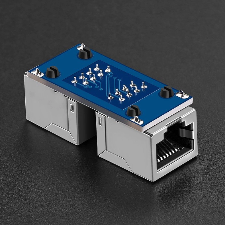 Ugreen Network Connector Ethernet RJ45 10 Gbps Network Cable Connector Black (NW114 20390)eng