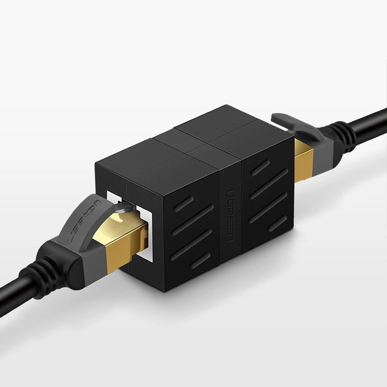 Ugreen Network Connector Ethernet RJ45 10 Gbps Network Cable Connector Black (NW114 20390)eng