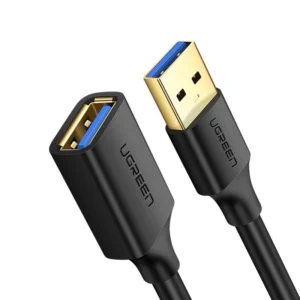 Ugreen cable cord extension adapter USB 3.0 (female) - USB 3.0 (male) 3 m black (US129 30127)eng