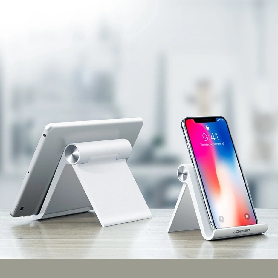 Ugreen LP115 30485 120 x 107 mm desk stand for tablet / phone 4.7-11" - whiteeng
