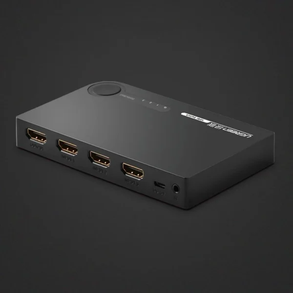 Ugreen switch splitter switch HDMI - 3x HDMI 3D 4K 7.5 Gbps 36 bit per channel black (40234)eng