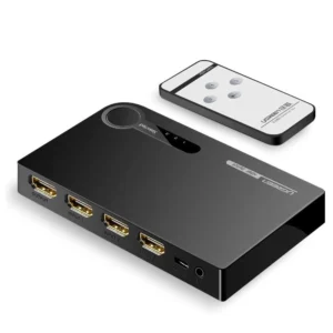 Ugreen switch splitter switch HDMI - 3x HDMI 3D 4K 7.5 Gbps 36 bit per channel black (40234)eng