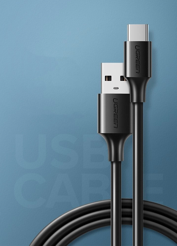 Ugreen US287 60117 USB-A / USB-C 3A cable 1.5m - blackeng