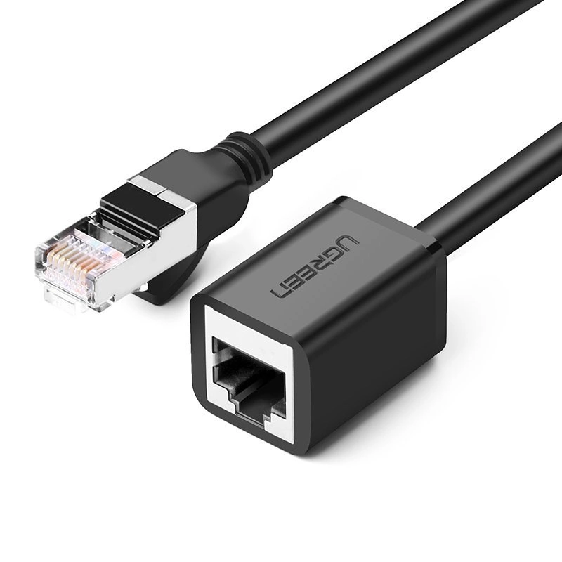Ugreen NW112 11281 Network Ethernet Cable RJ45 (Female) - RJ45 (Male) F/UTP Cat. 6 1 Gbps 2m - blackeng
