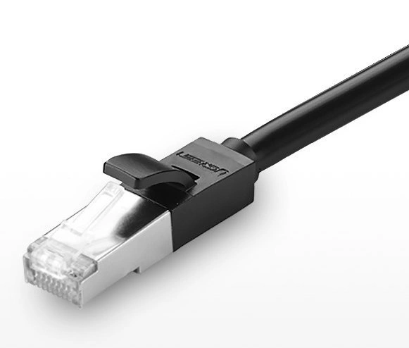Ugreen NW112 11281 Network Ethernet Cable RJ45 (Female) - RJ45 (Male) F/UTP Cat. 6 1 Gbps 2m - blackeng