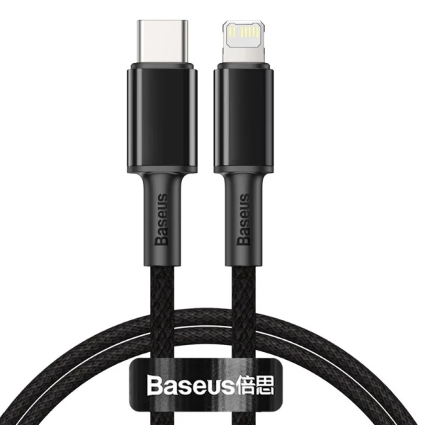 Baseus CATLGD-01 Lightning - USB-C PD cable 20W 480Mb/s 1m - blackeng