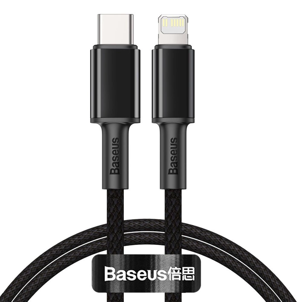 Baseus CATLGD-01 Lightning - USB-C PD cable 20W 480Mb/s 1m - blackeng