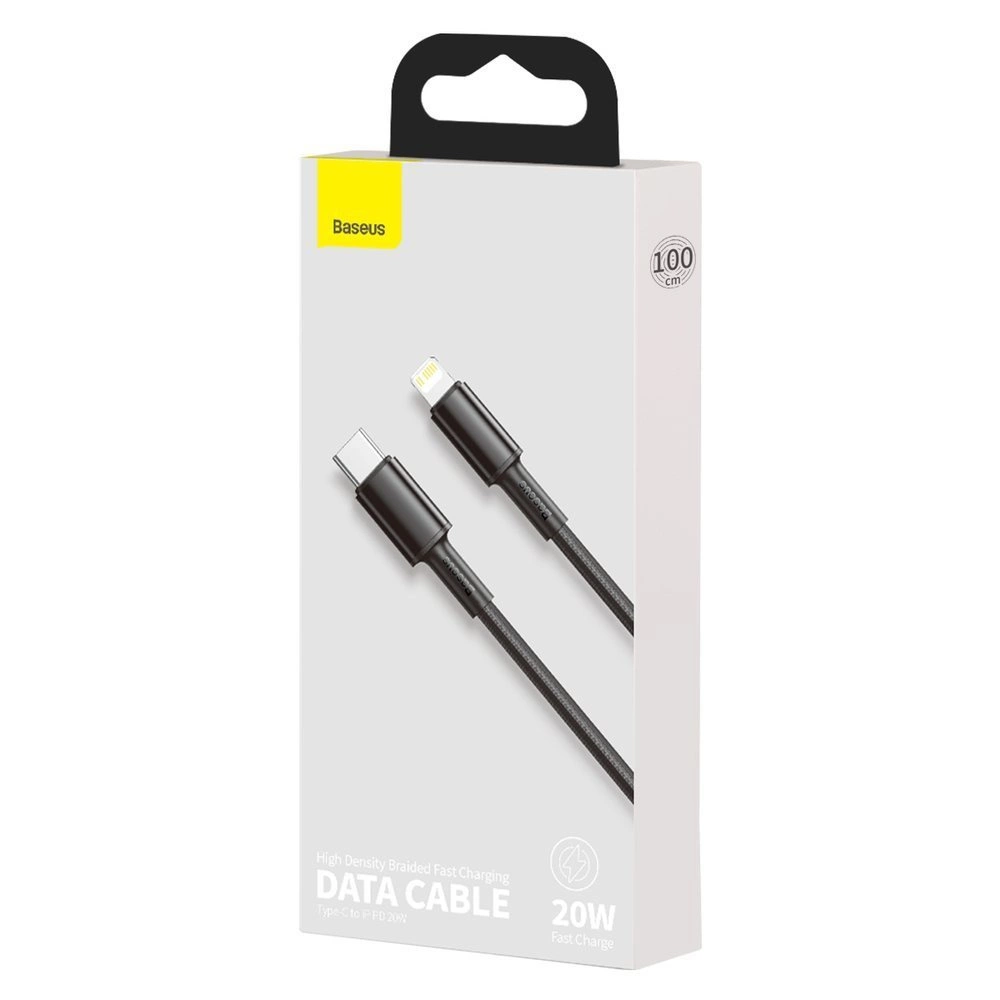 Baseus CATLGD-01 Lightning - USB-C PD cable 20W 480Mb/s 1m - blackeng