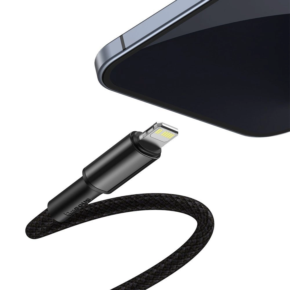 Baseus CATLGD-A01 Lightning - USB-C PD 20W 480Mb/s 2m cable - blackeng