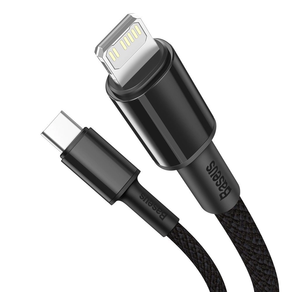 Baseus CATLGD-A01 Lightning - USB-C PD 20W 480Mb/s 2m cable - blackeng