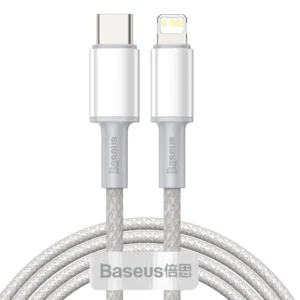 Baseus CATLGD-A02 Lightning - USB-C PD cable 20W 480Mb/s 2m - whiteeng