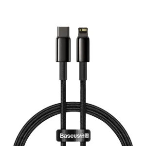 Baseus CATLWJ-01 Lightning - USB-C PD cable 20W 480Mb/s 1m - blackeng