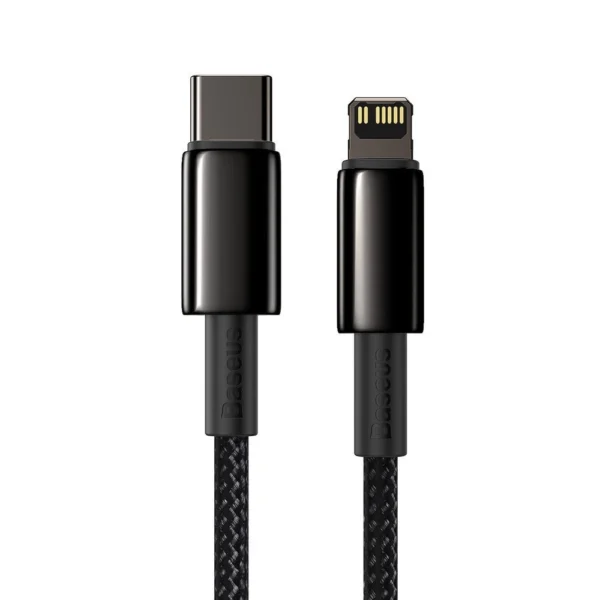 Baseus CATLWJ-01 Lightning - USB-C PD cable 20W 480Mb/s 1m - blackeng
