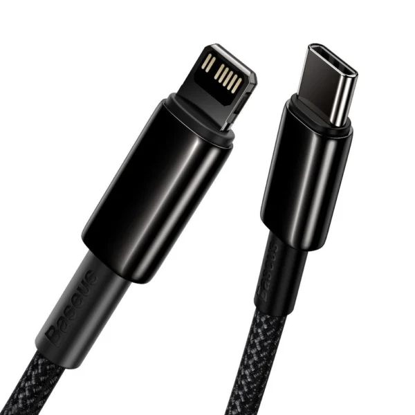 Baseus CATLWJ-01 Lightning - USB-C PD cable 20W 480Mb/s 1m - blackeng
