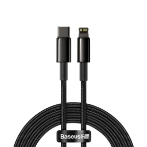 Baseus CATLWJ-A01 Lightning - USB-C PD 20W 480Mb/s 2m cable - blackeng