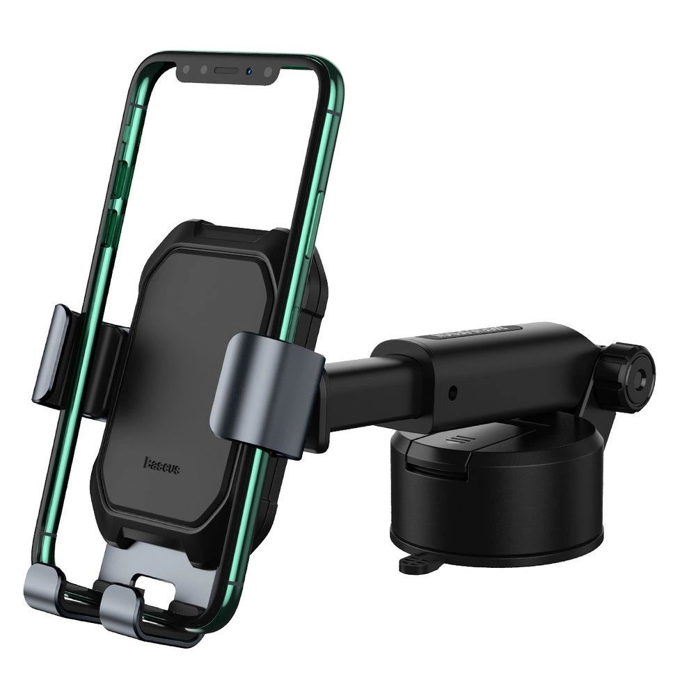 Baseus telescopic gravity car holder for window, dashboard black (SUYL-TK01)eng
